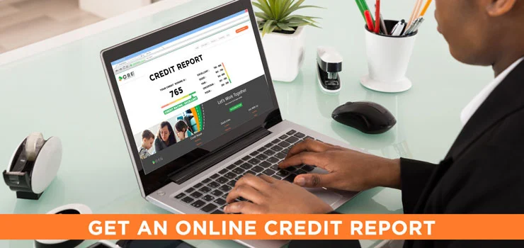 Get an online credit report